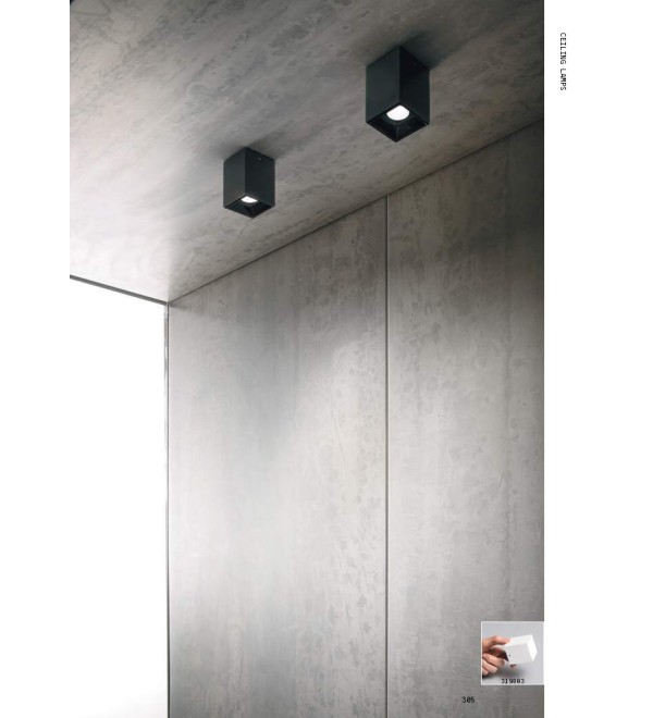Светильник потолочный Ideal Lux Nitro PL D05 Square 3000K LED Белый 206035