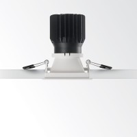 Светильник встраиваемый Ideal Lux Game Trim Square LED Черный 3000К 192383