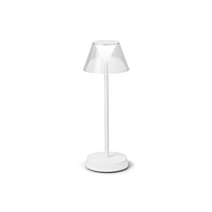 Светильник настольный Ideal Lux Lolita TL Белый Аккумулятор 3000К LED 286723