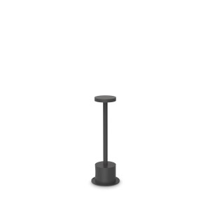 Светильник уличный настольный Ideal Lux Toffee PT D08 H25 Черный Аккумулятор 3000К LED 347769