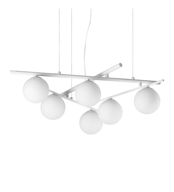 Люстра подвесная Ideal Lux Atlas SP6 G9 3000K Белый 352053