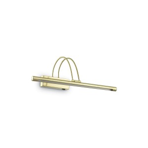 Светильник настенный Ideal Lux Bow AP D46 Латунь 3000К LED 121178