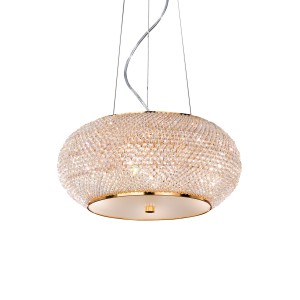 Люстра подвесная Ideal Lux Pasha' SP6 Золото E14 082172