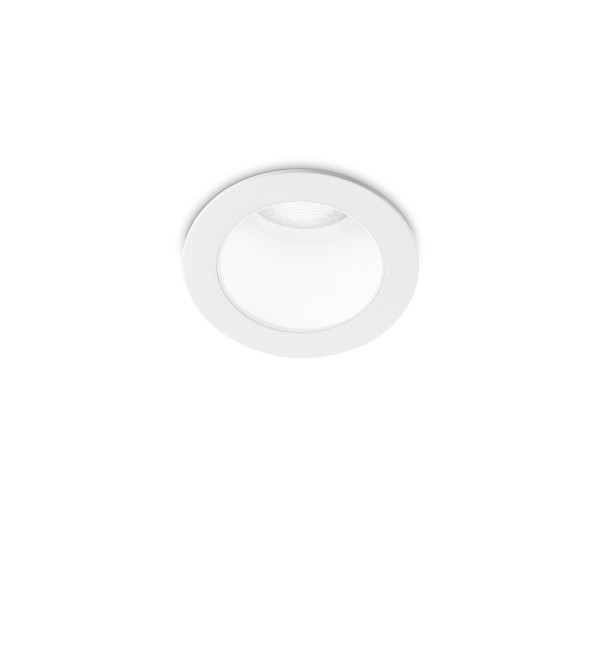 Светильник встраиваемый Ideal Lux Quark FI 5.0W 3000K LED Белый 307756