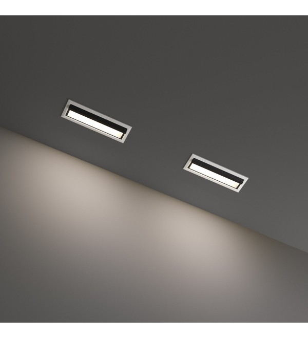 Светильник встраиваемый Ideal Lux Lika FI Trim Wallwasher 12W 3000K LED Белый 367323