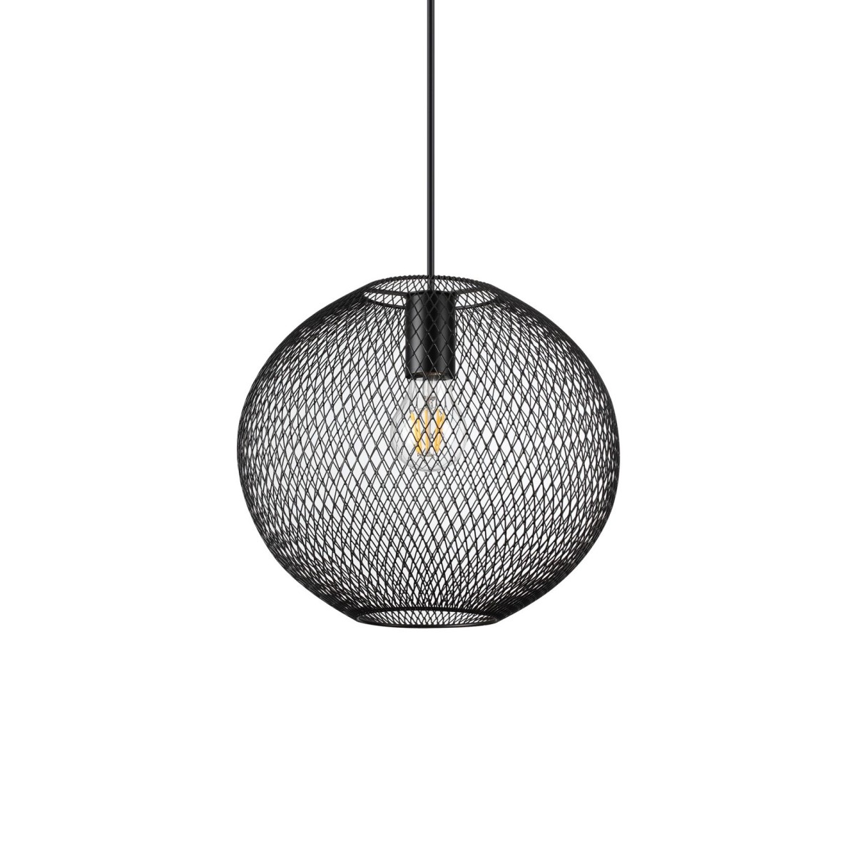 Светильник подвесной Ideal Lux Net SP1 D29 Черный E27 313788