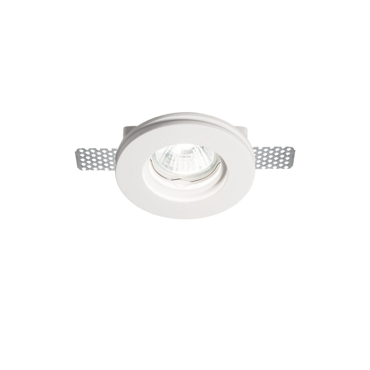 Светильник встраиваемый Ideal Lux Samba FI D60 Round Белый Гипс GU10 150307