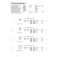 Светильник потолочный Ideal Lux Universal PL D40 Square 3000К LED Белый 240374