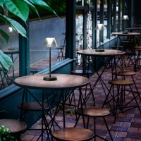 Светильник уличный Ideal Lux Lolita TL Серый Аккумулятор 3000K LED 286730