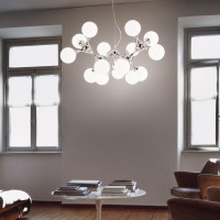 Люстра подвесная Ideal Lux Nodi SP15 Белый E14 082073