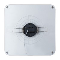 Панель встраиваемая Paulmann Premium Line Panel Shower 210х210 мм Хром матовый 2700K LED 92791