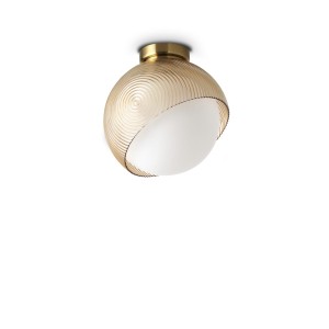 Светильник потолочный Ideal Lux Bloom PL1 D22 Латунь E27 366579