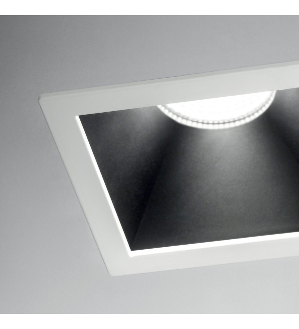 Светильник встраиваемый Ideal Lux Game Trim Square LED Белый 2700К 285443
