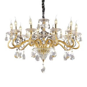 Люстра подвесная Ideal Lux Negresco SP10 Золото E14 087771
