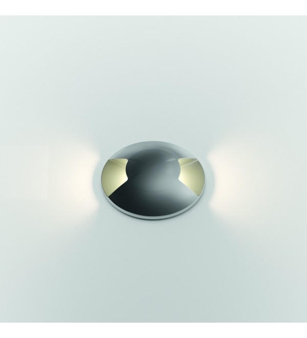 Светильник уличный встраиваемый Ideal Lux Rocket FI D9.0 Double 4000K LED Сталь 122021