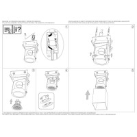 Светильник потолочный Ideal Lux Mood PL1 D09 Square Белый GU10 140902