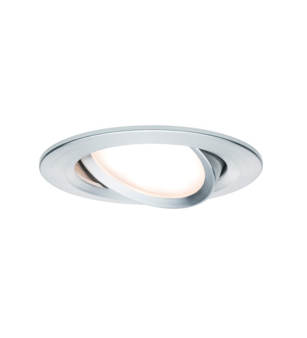 Светильник встраиваемый Paulmann Premium LED Slim Coin dimmable 2700К Алюминиевая спираль 93902