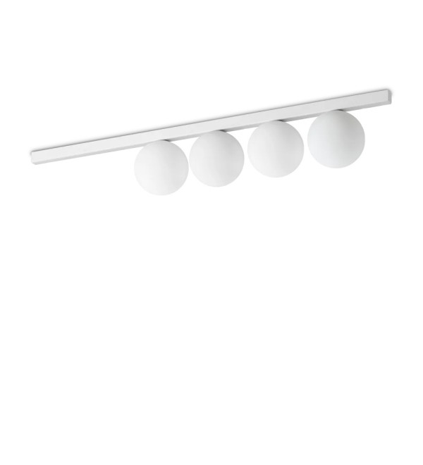 Люстра потолочная Ideal Lux Binomio PL4 Белый G9 328454
