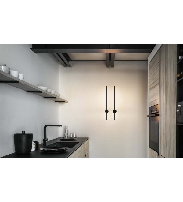 Светильник настенный Ideal Lux Essence AP D070 Черный 3000К LED 265643