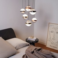 Люстра подвесная Ideal Lux Galaxy SP6 Белый LED 3000К 321172
