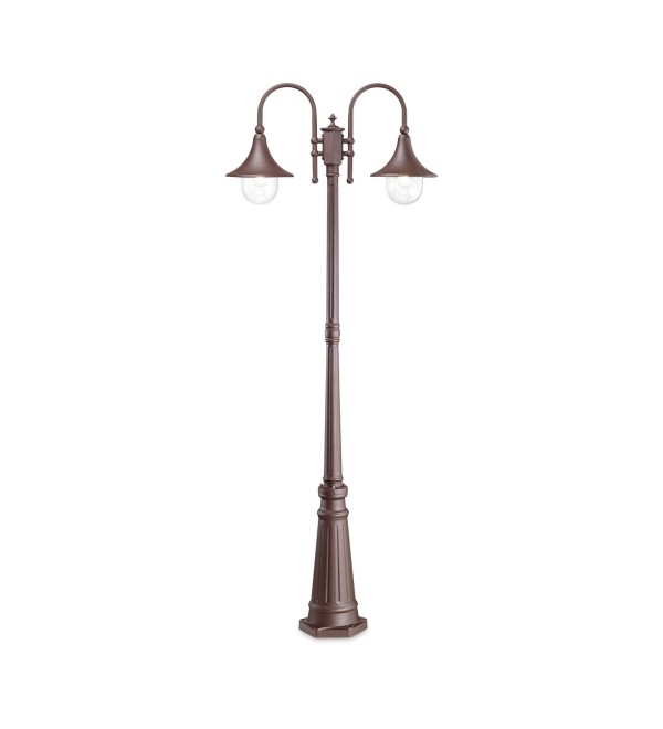 Светильник садово-парковый Ideal Lux Cima PT2 Кофе E27 246840