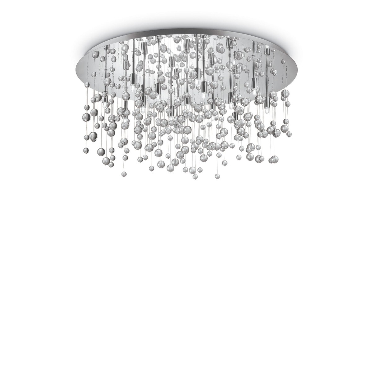 Люстра потолочная Ideal Lux Neve PL15 Хром G9 030784