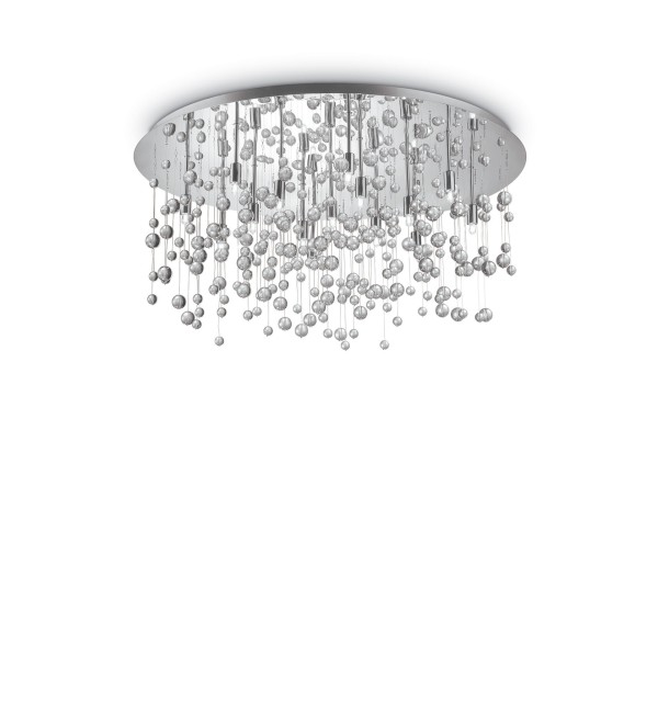 Люстра потолочная Ideal Lux Neve PL15 Хром G9 030784