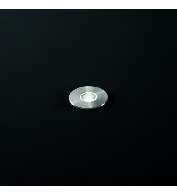 Светильник уличный встраиваемый Ideal Lux Rocket FI D2.8 Wide 4000K LED Сталь 371061