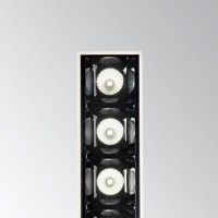 Светильник встраиваемый Ideal Lux Lika FI Trimless 12W 4000K LED Черный 267906