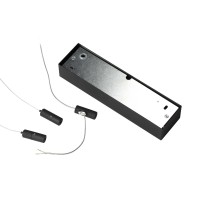 Люстра подвесная Ideal Lux Oracle Slim SP D090 Round On-Off Черный 4000К 304441