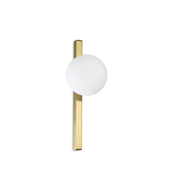 Светильник настенный Ideal Lux Binomio AP1 Латунь G9 311319