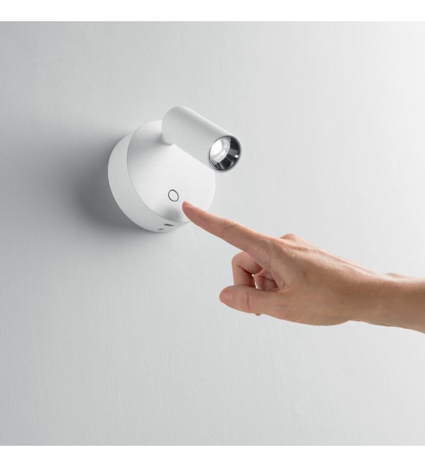 Светильник настенный Ideal Lux Elf AP+ Золотой / Черный 3000К LED 347486