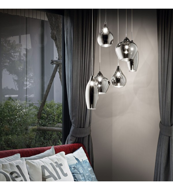 Люстра подвесная Ideal Lux Soft SP3 Белый E14 111858