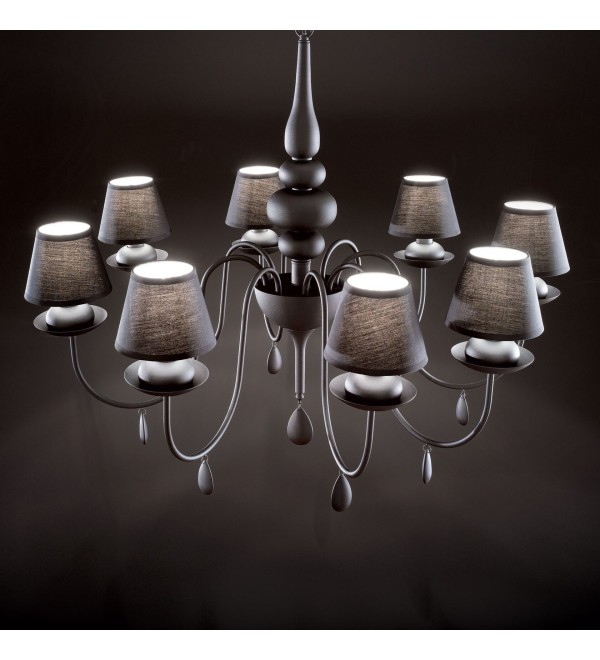 Люстра подвесная Ideal Lux Blanche SP6 Белый E14 035581