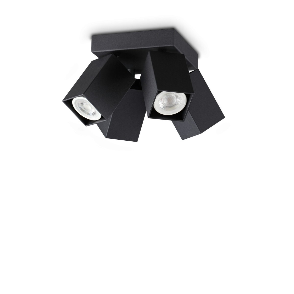 Светильник потолочный Ideal Lux Dynamite PL4 Square Черный GU10 371313