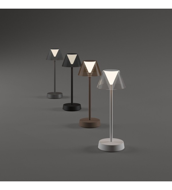 Светильник уличный Ideal Lux Lolita TL Черный Аккумулятор 3000К LED 286716