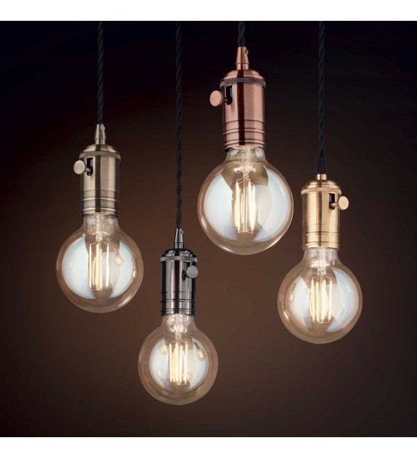 Светильник подвесной Ideal Lux Doc SP1 Свинец E27 163161