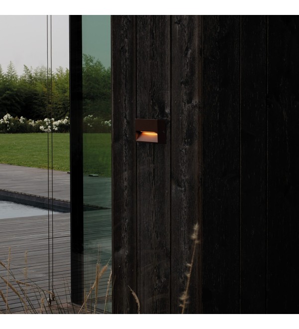 Светильник уличный настенный Ideal Lux Dedra AP Small Антрацит 3000К 328645