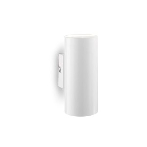 Светильник настенный Ideal Lux Look AP2 Round D60 H150 Белый GU10 096018