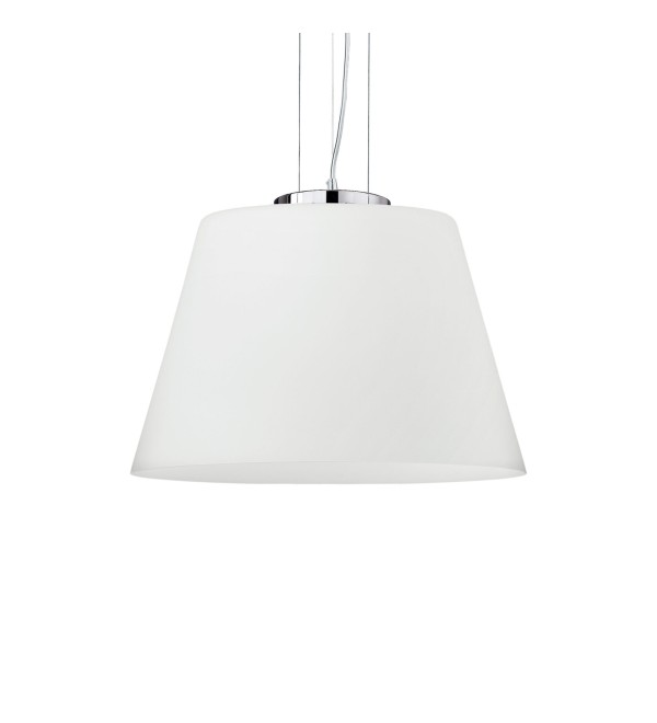Люстра подвесная Ideal Lux Cylinder SP1 Белый E27 025438