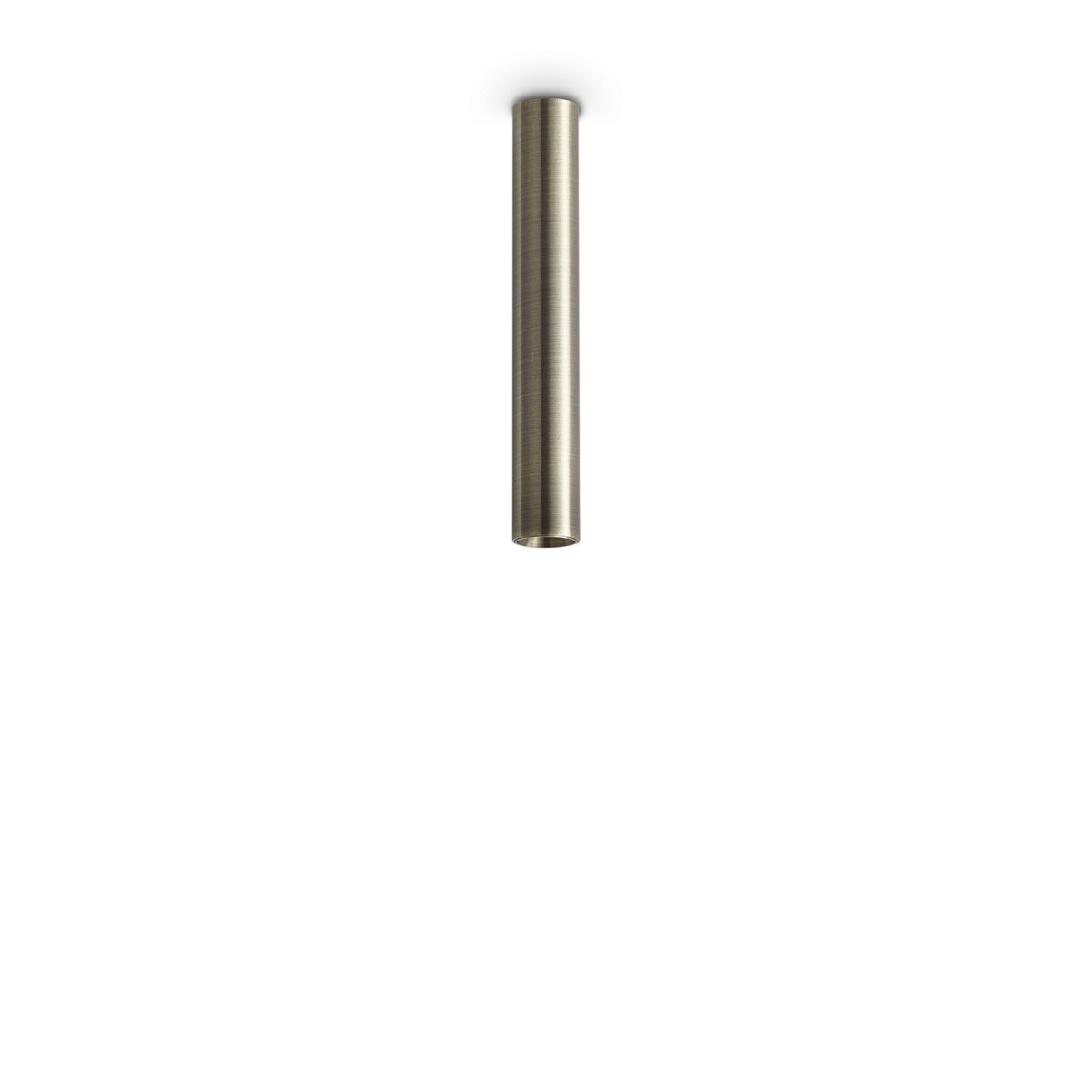 Светильник потолочный Ideal Lux Look LED PL01 Round D3.0 H020 On-Off 3000K Латунь 370842