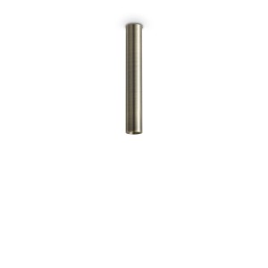Светильник потолочный Ideal Lux Look LED PL01 Round D3.0 H020 On-Off 3000K Латунь 370842