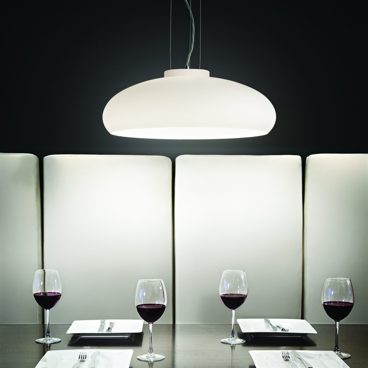 Светильник подвесной Ideal Lux Aria SP1 Белый E27 059679