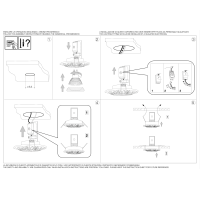 Светильник встраиваемый Ideal Lux Polka FI Античная Латунь GU10 115580