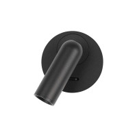 Светильник настенный Ideal Lux Bean AP Round Черный 3000К 260617