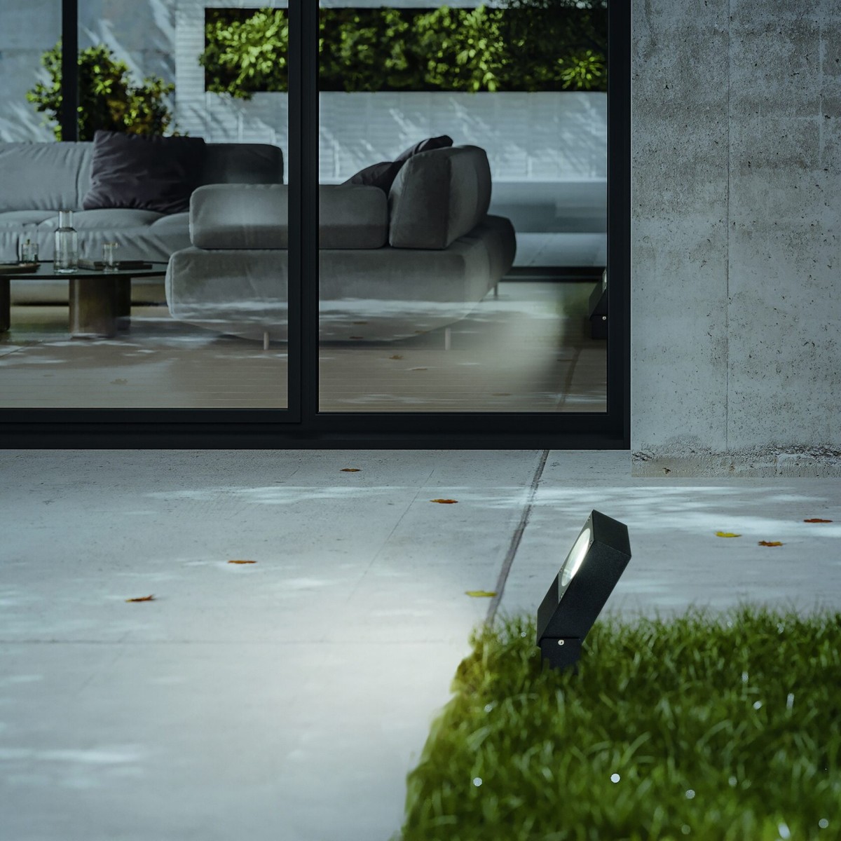 Светильник садово-парковый Ideal Lux Sirio PR1 Серый GX53 345642