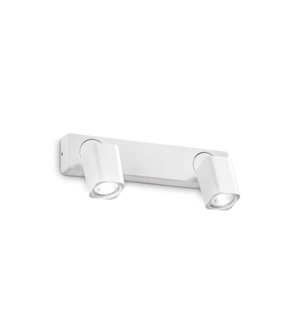Светильник настенный Ideal Lux Rudy AP2 Square Белый GU10 294803