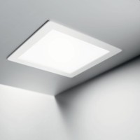 Светильник встраиваемый Ideal Lux Groove FI 10W Square Белый 3000K LED 123981