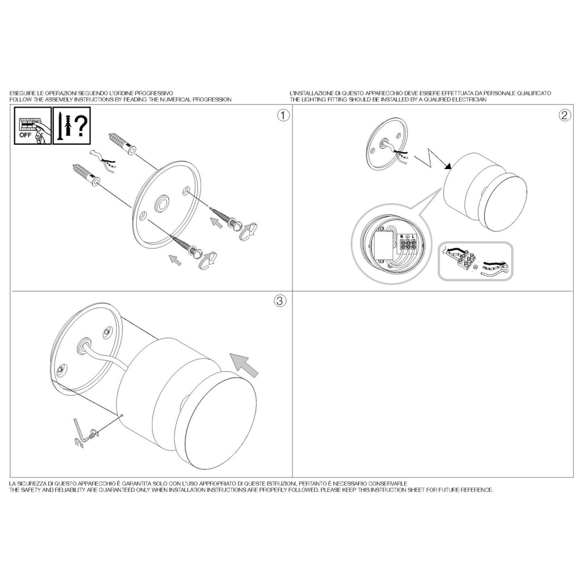 Светильник уличный Ideal Lux Toffee AP Антрацит 3000К LED 321189