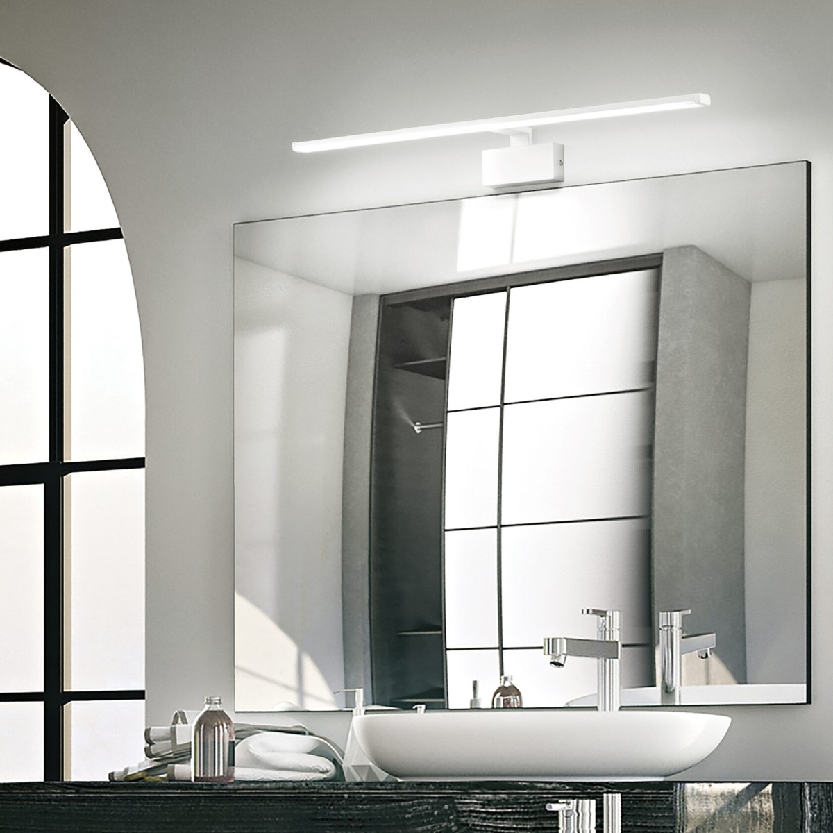 Светильник настенный Ideal Lux Alma AP D81 Хром 3000К 224992